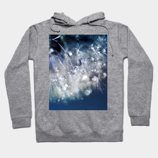 New Year's Blue Champagne Hoodie by micklyn